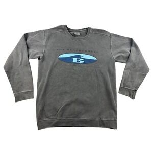 Beachcomber Comfort Colors Sweatshirt Men L Vintage Gray Cape Cod Beach Pullover